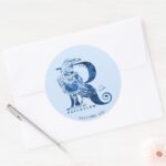 Harry Potter Aguamenti RAVENCLAW™ Graphic Classic Round Sticker