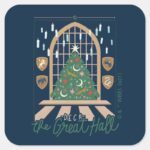 Harry Potter Deck The Great Hall Square Sticker