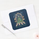 Harry Potter Deck The Great Hall Square Sticker