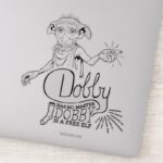 Harry Potter Dobby Has No Master Sticker