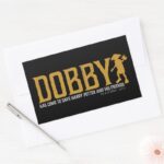 Harry Potter Dobby Save Harry Potter Rectangular Sticker