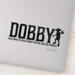 Harry Potter Dobby Save Harry Potter Sticker