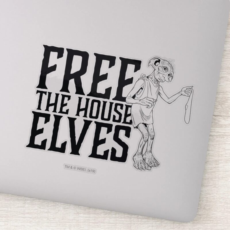 Harry Potter Free The House Elves Sticker Harry Potter Free The House Elves Sticker