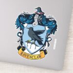 Harry Potter Gothic Ravenclaw Crest Sticker
