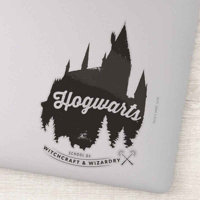 Harry Potter HOGWARTS™ Castle Typography Sticker Harry Potter HOGWARTS™ Castle Typography Sticker