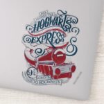 Harry Potter Hogwarts Express Typography Sticker