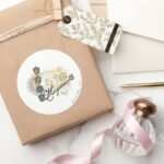 Harry Potter Hogwarts Houses Full Color Classic Round Sticker