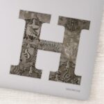 Harry Potter Hogwarts Monogram Sticker