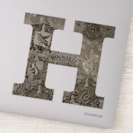 Harry Potter Hogwarts Monogram Sticker