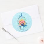 Harry Potter Luna Lovegood Graphic Classic Round Sticker