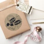 Harry Potter MISCHIEF MANAGED™ Map Footprints Classic Round Sticker