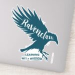 Harry Potter RAVENCLAW™ Silhouette Typography Sticker