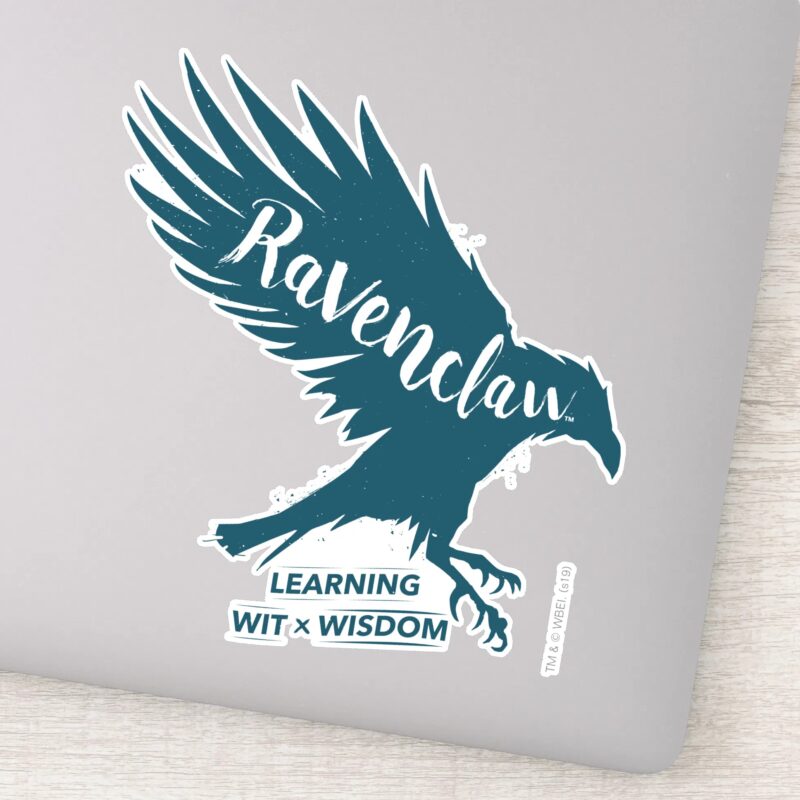 Harry Potter RAVENCLAW™ Silhouette Typography Sticker Harry Potter RAVENCLAW™ Silhouette Typography Sticker