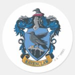 Harry Potter Ravenclaw Coat Of Arms Classic Round Sticker