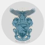 Harry Potter Ravenclaw Crest Classic Round Sticker