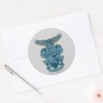 Harry Potter Ravenclaw Crest Classic Round Sticker