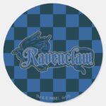 Harry Potter Ravenclaw Eagle Graphic Classic Round Sticker