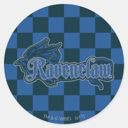Harry Potter Ravenclaw Eagle Graphic Classic Round Sticker