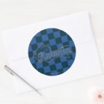 Harry Potter Ravenclaw Eagle Graphic Classic Round Sticker