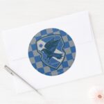 Harry Potter Ravenclaw House Pride Crest Classic Round Sticker
