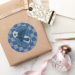 Harry Potter Ravenclaw House Pride Crest Classic Round Sticker