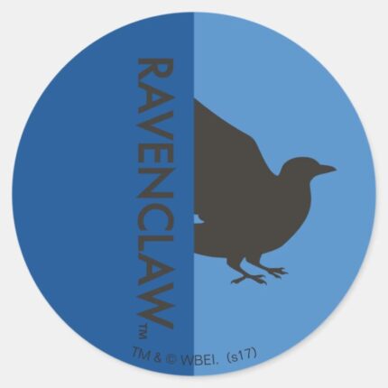 Harry Potter Ravenclaw House Pride Graphic Classic Round Sticker