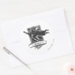 Harry Potter Seeker Badge Classic Round Sticker