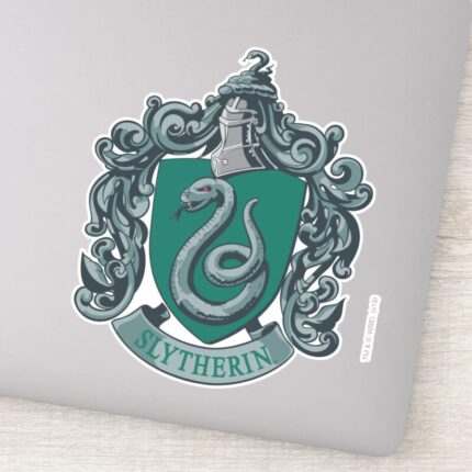 Harry Potter Slytherin Crest Green Sticker