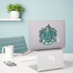 Harry Potter Slytherin Crest Green Sticker