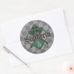 Harry Potter Slytherin QUIDDITCH™ Crest Classic Round Sticker