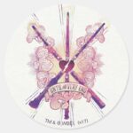 Harry Potter Until The Very End Classic Round Sticker