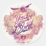 Harry Potter You Are So Loved Classic Round Sticker