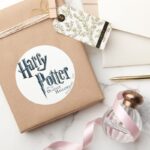 Harry Potter And The Deathly Hallows Logo 1 Classic Round Sticker