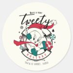 Have A Very TWEETY™ Holiday Classic Round Sticker