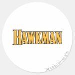 Hawkman Logo Classic Round Sticker