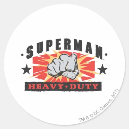 Heavy Duty Classic Round Sticker
