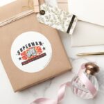 Heavy Duty Classic Round Sticker