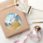 Hedwig Classic Round Sticker