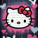 Hello Kitty Graffiti Art