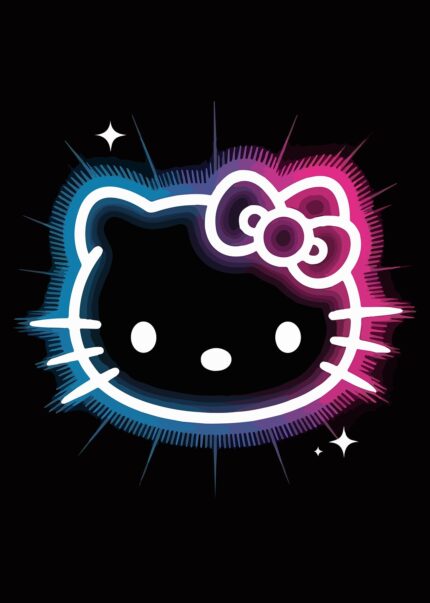 Hello Kitty Neon Glow