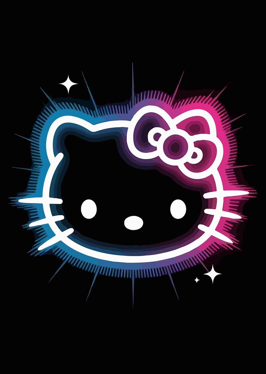 Hello Kitty Neon Glow