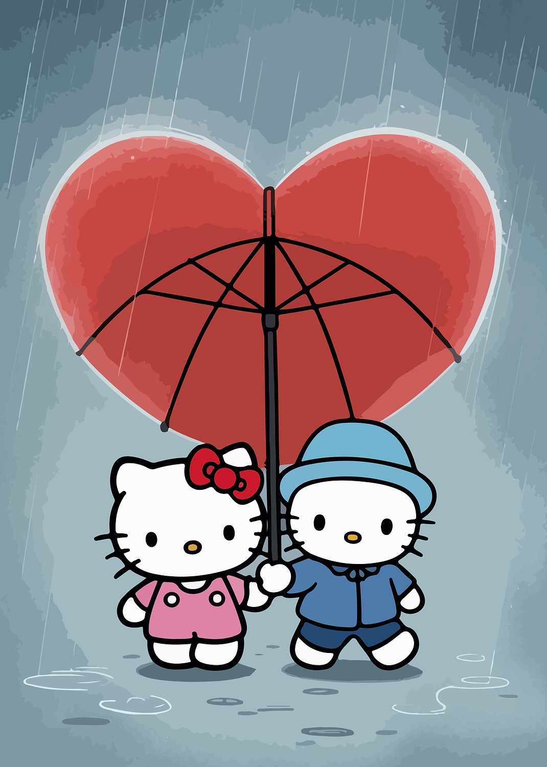 Hello Kitty Rainy Day Romance