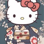 Hello Kitty in Kimono