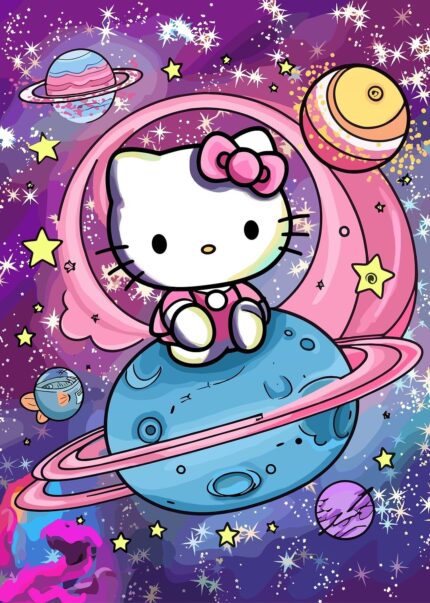 Hello Kitty in Space