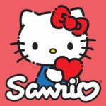 Hello Kitty with Heart on Pink