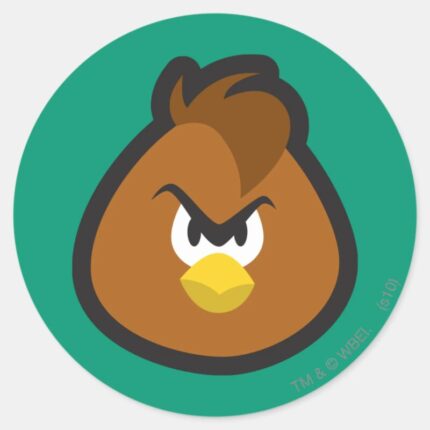 Henery Hawk 3 Classic Round Sticker