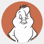 Henery Hawk Classic Round Sticker