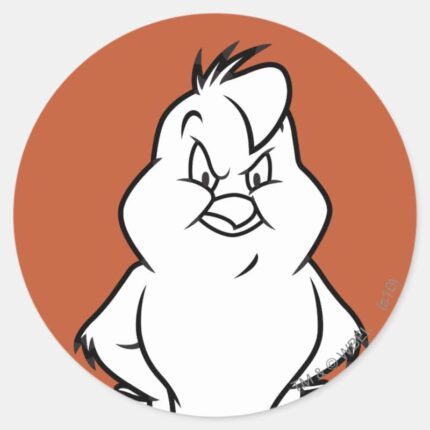 Henery Hawk Classic Round Sticker