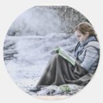 Hermione 13 Classic Round Sticker