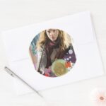 Hermione 14 Classic Round Sticker